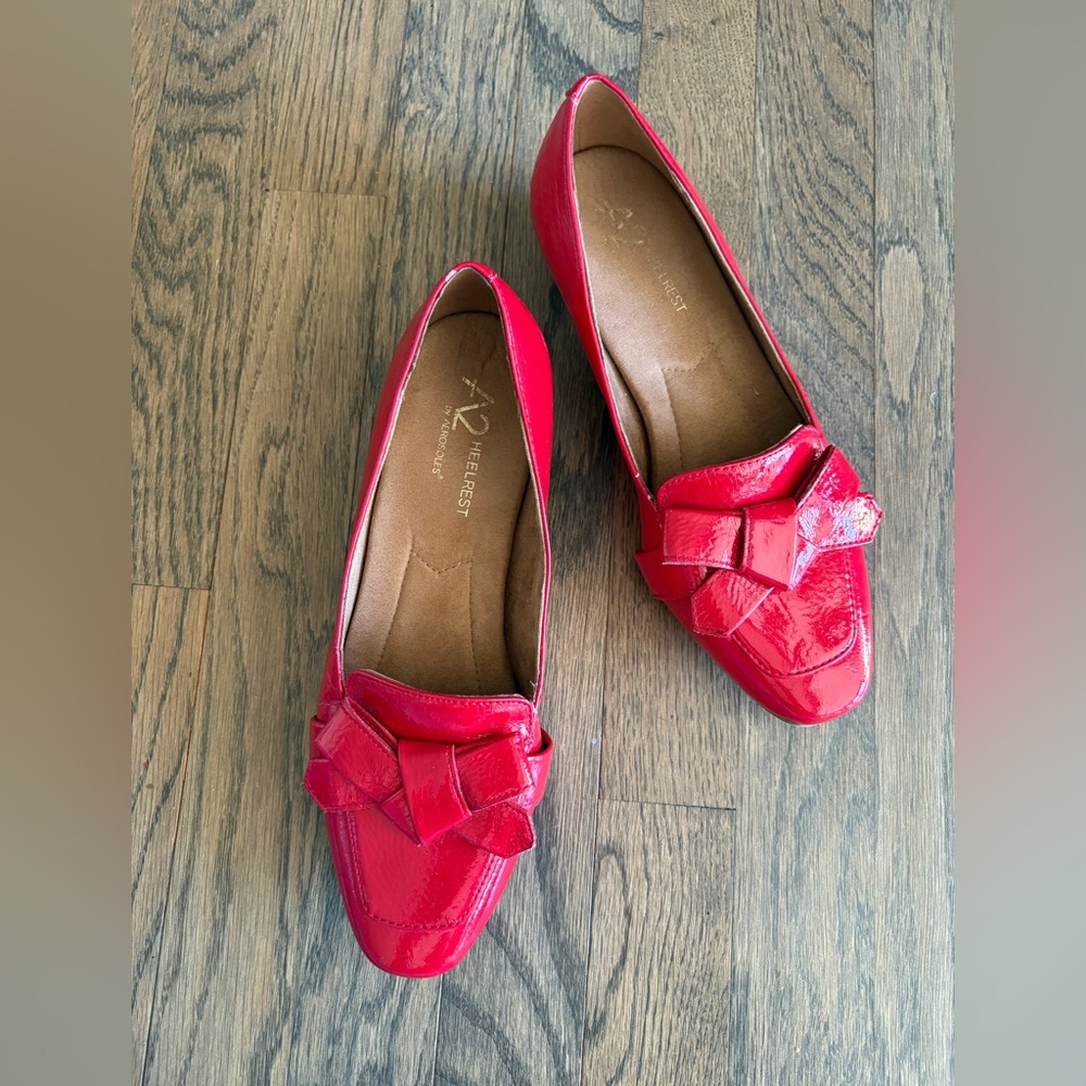 A2 by Aerosoles Women's Red Loafers
